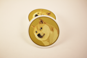 dogecoin sticker